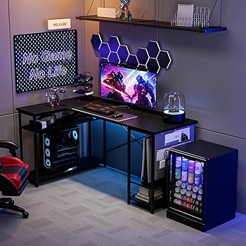 FryLR パソコンデスク L字 机 幅150cm Amazon | FryLR パソコンデスク L字 机 幅150cm パソコンラック